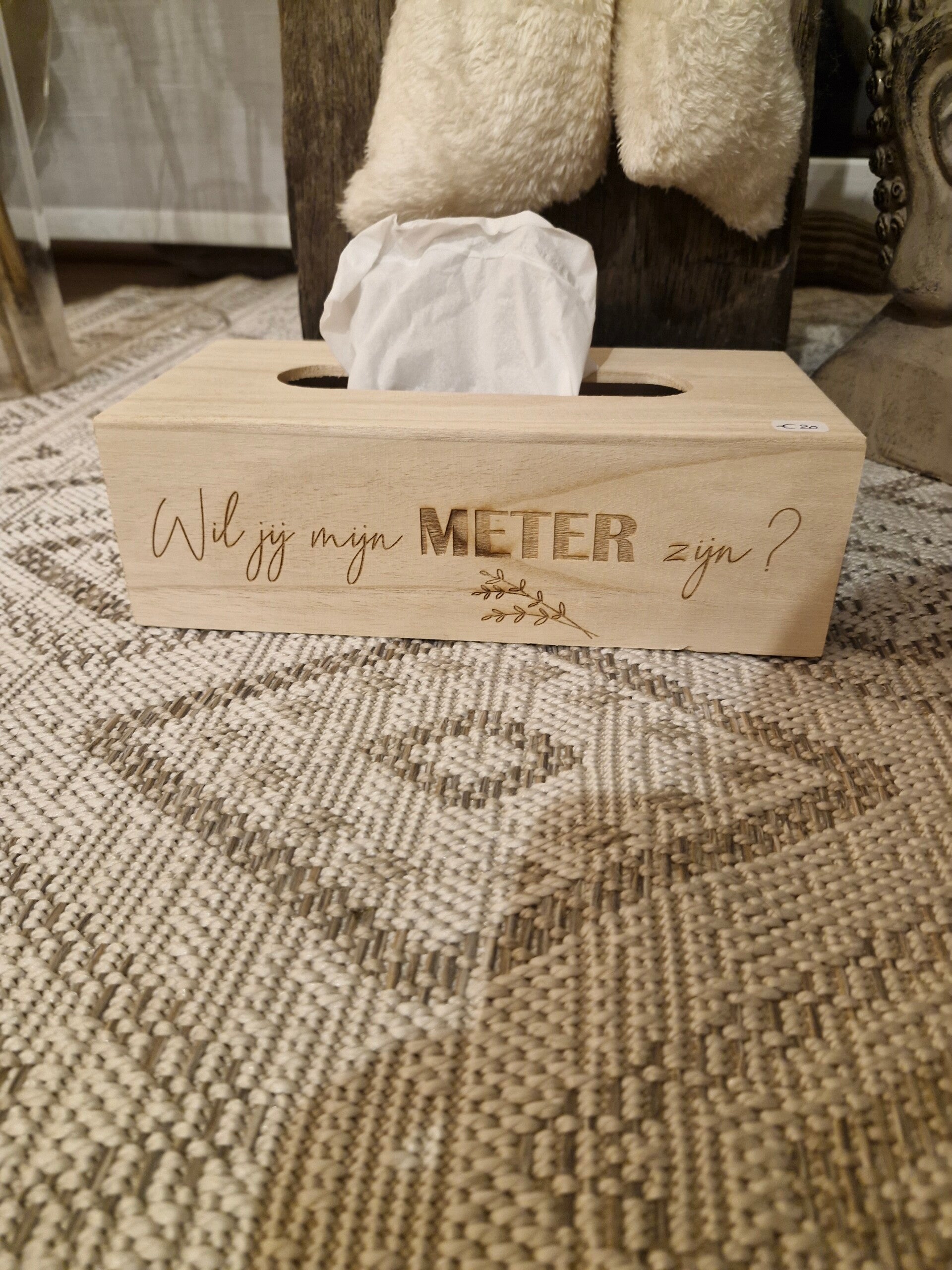 Zakdoekken doos wil jij mijn meter zijn