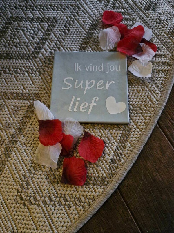 Tegel ik vind jou super lief