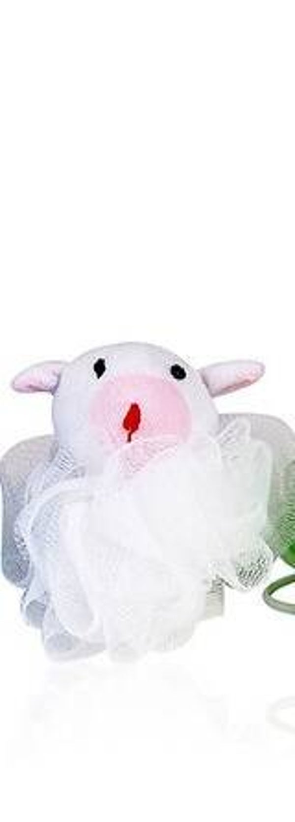 Dieren mesh spons wit