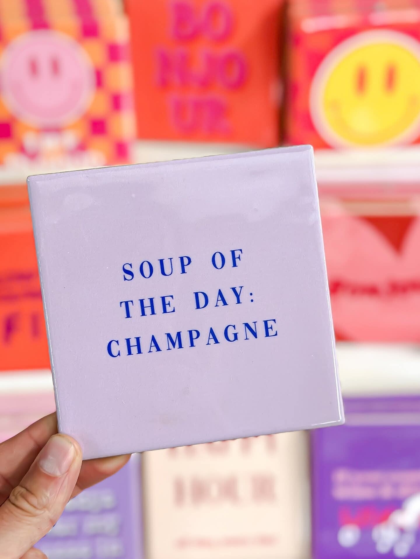 Soup of the day champagne