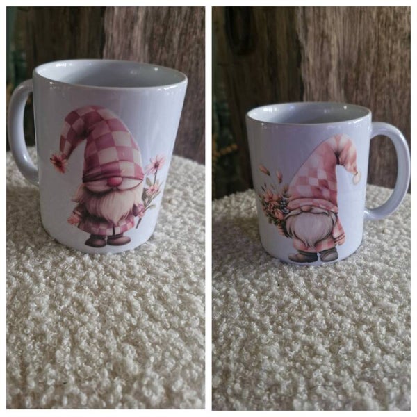 Mok met roze kakouters