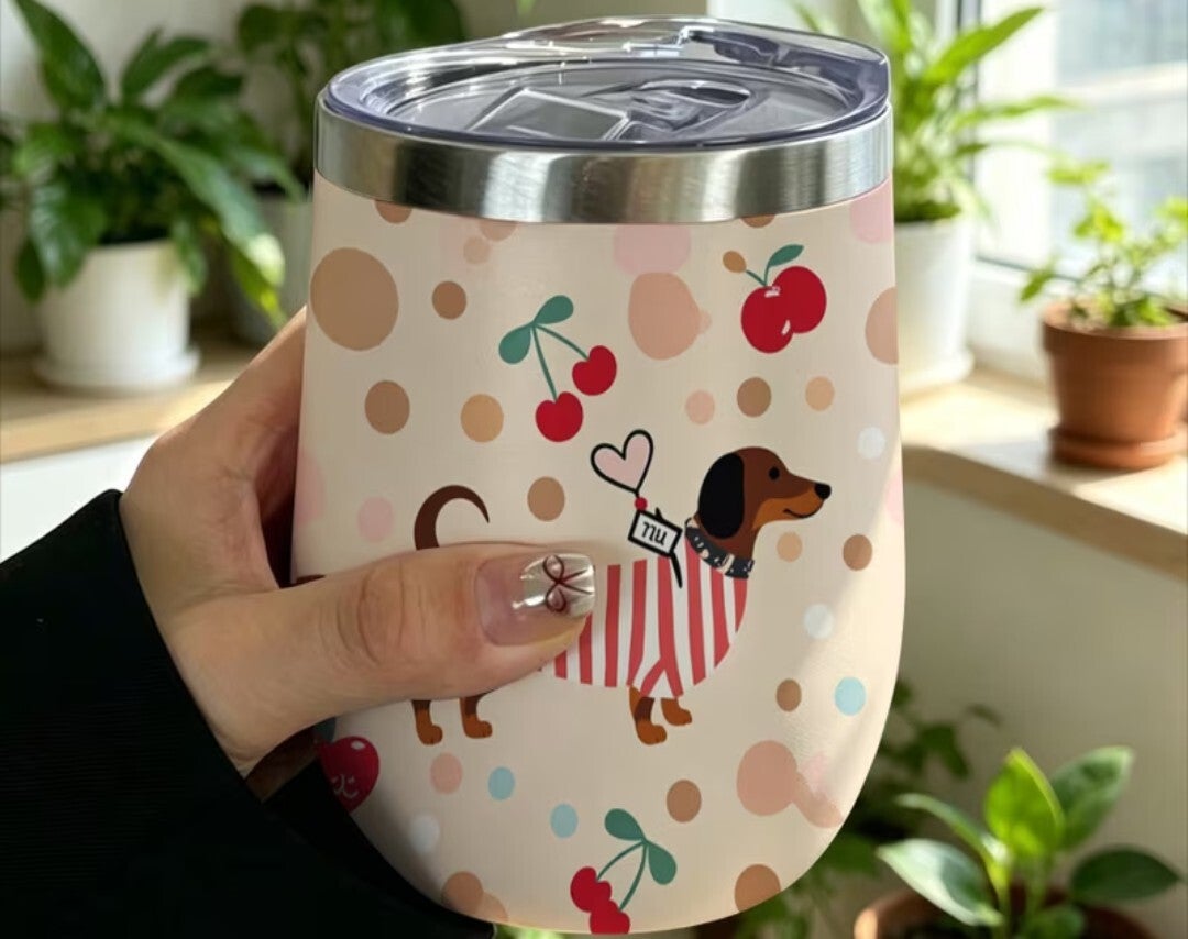 Thermosbeker koud en warm dranken hond