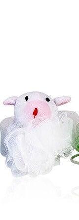 Dieren mesh spons wit