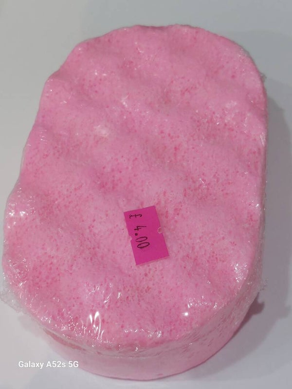 Holiday romance soap sponge