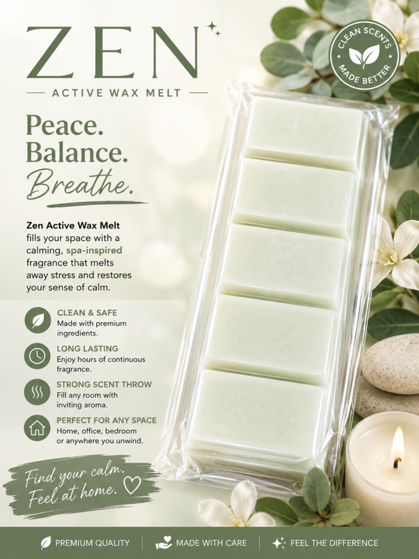 Wax melt bars Spanish zen
