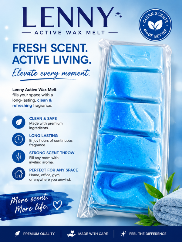 Wax melt bars lenny active