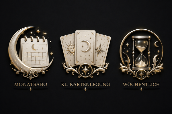 Abonnement kl. Kartenlegung p. Monat 2x Wöchentlich