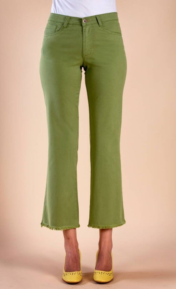 Pantalon 7/ 8 Coloris vert
