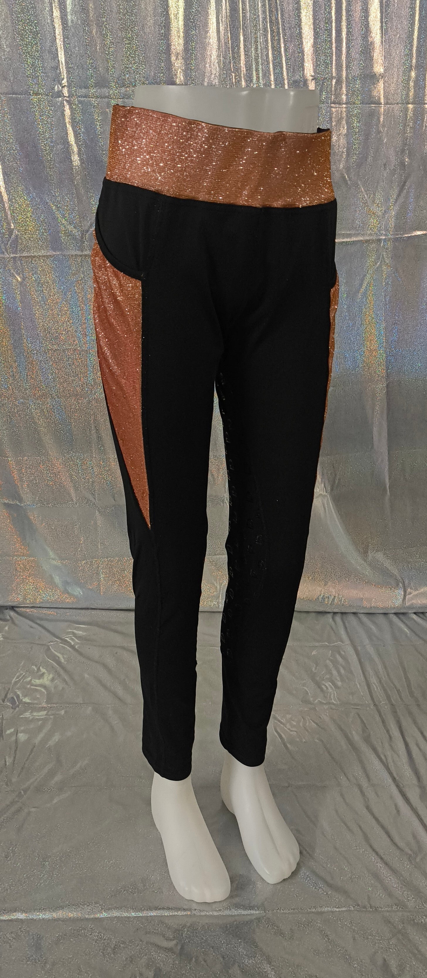 Zwart/rosegoud rijlegging volwassene