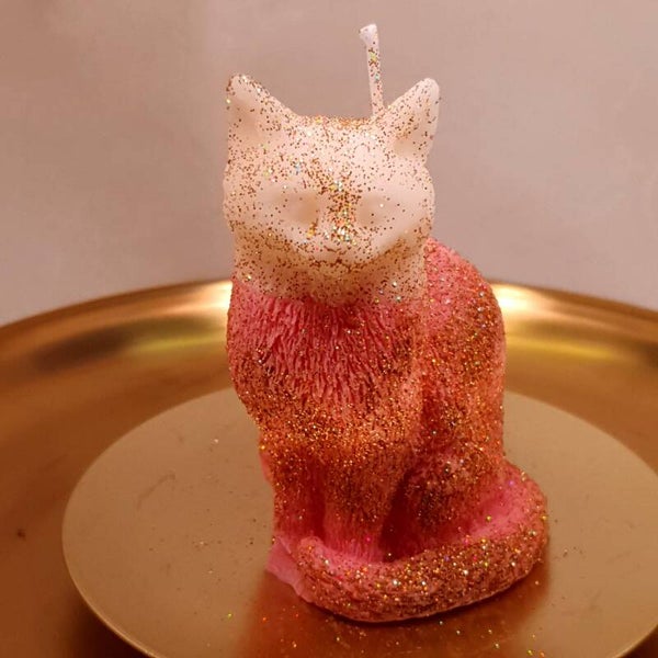 Poes zittend