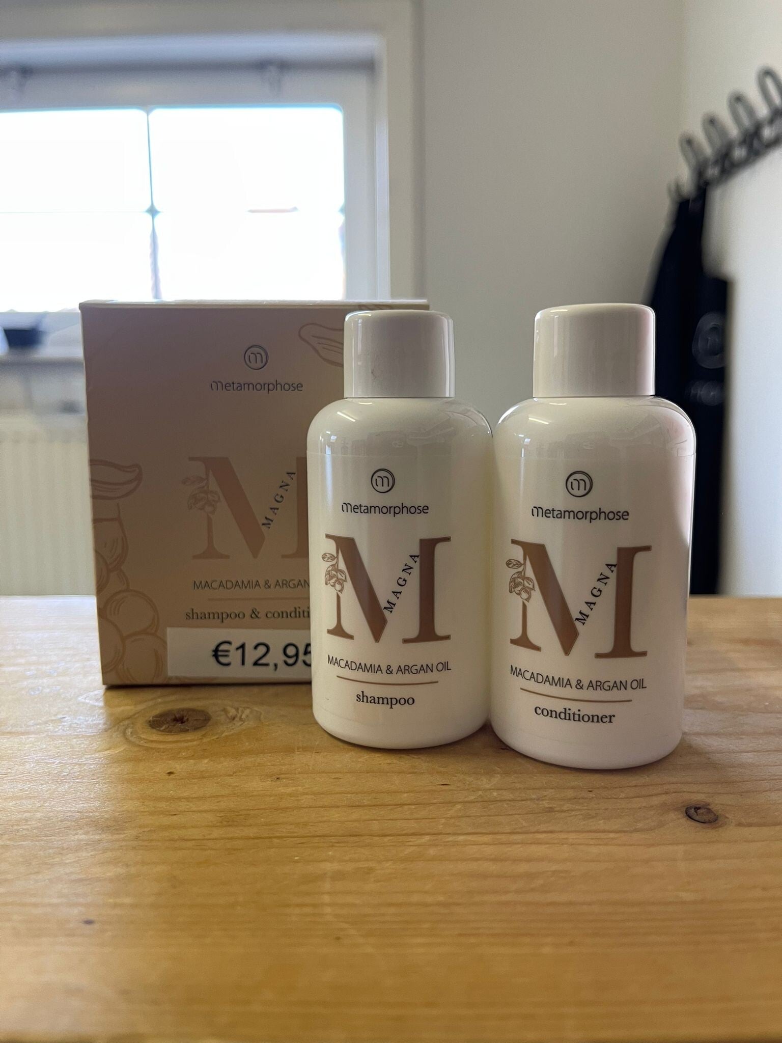 macadamia & argan oil kit 2x60ml