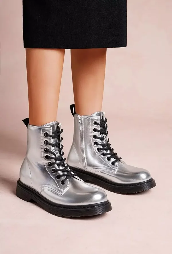 Bottines Argenté