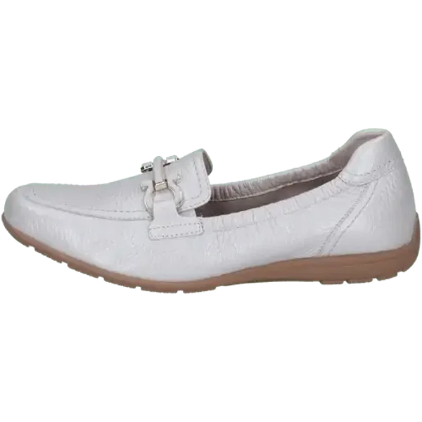 Mocassins Caprice Blancs Cuir – AIRMOTION