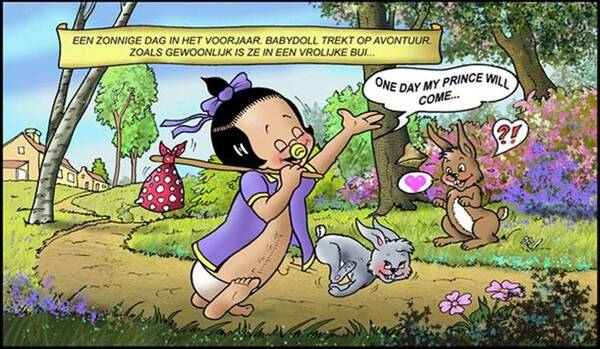 Babydoll strip - Kikkerprins - 1