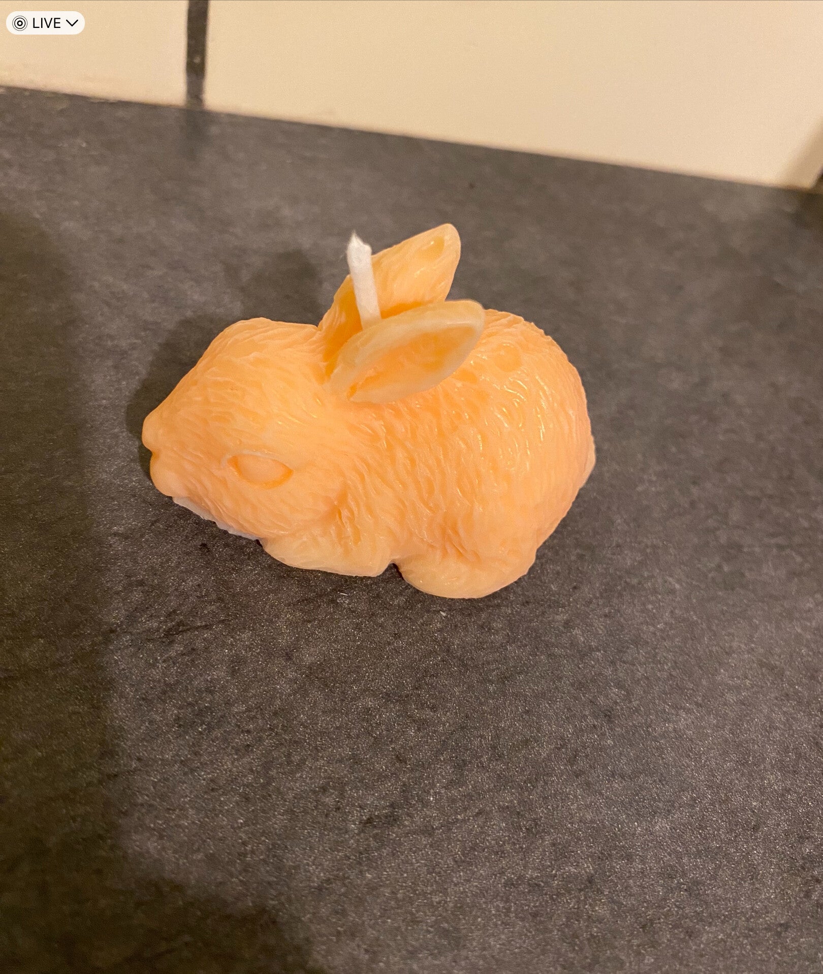 Bougie lapin couché 30g parfumée