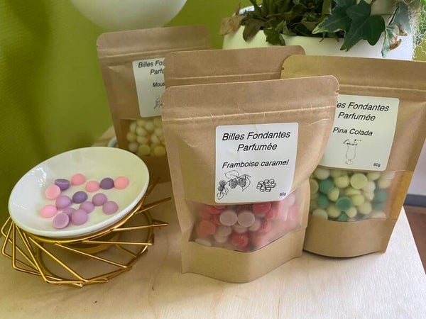 Billes fondants parfumée