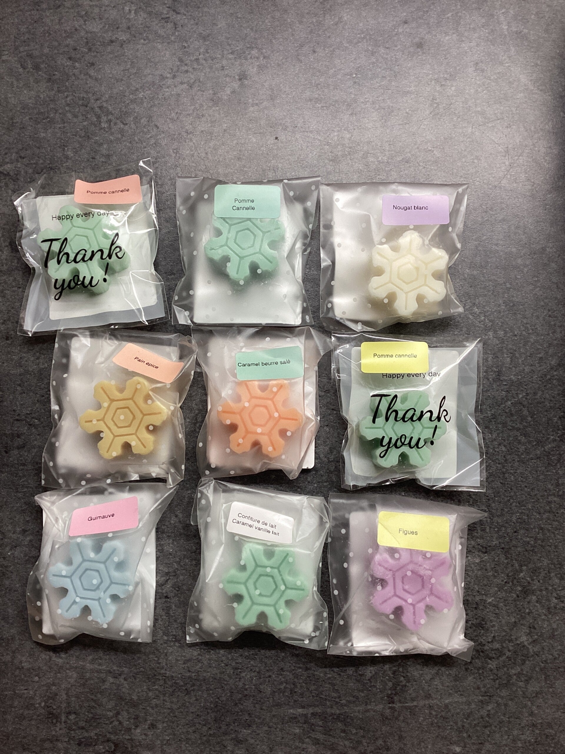 Fondants étoile de neige 12g