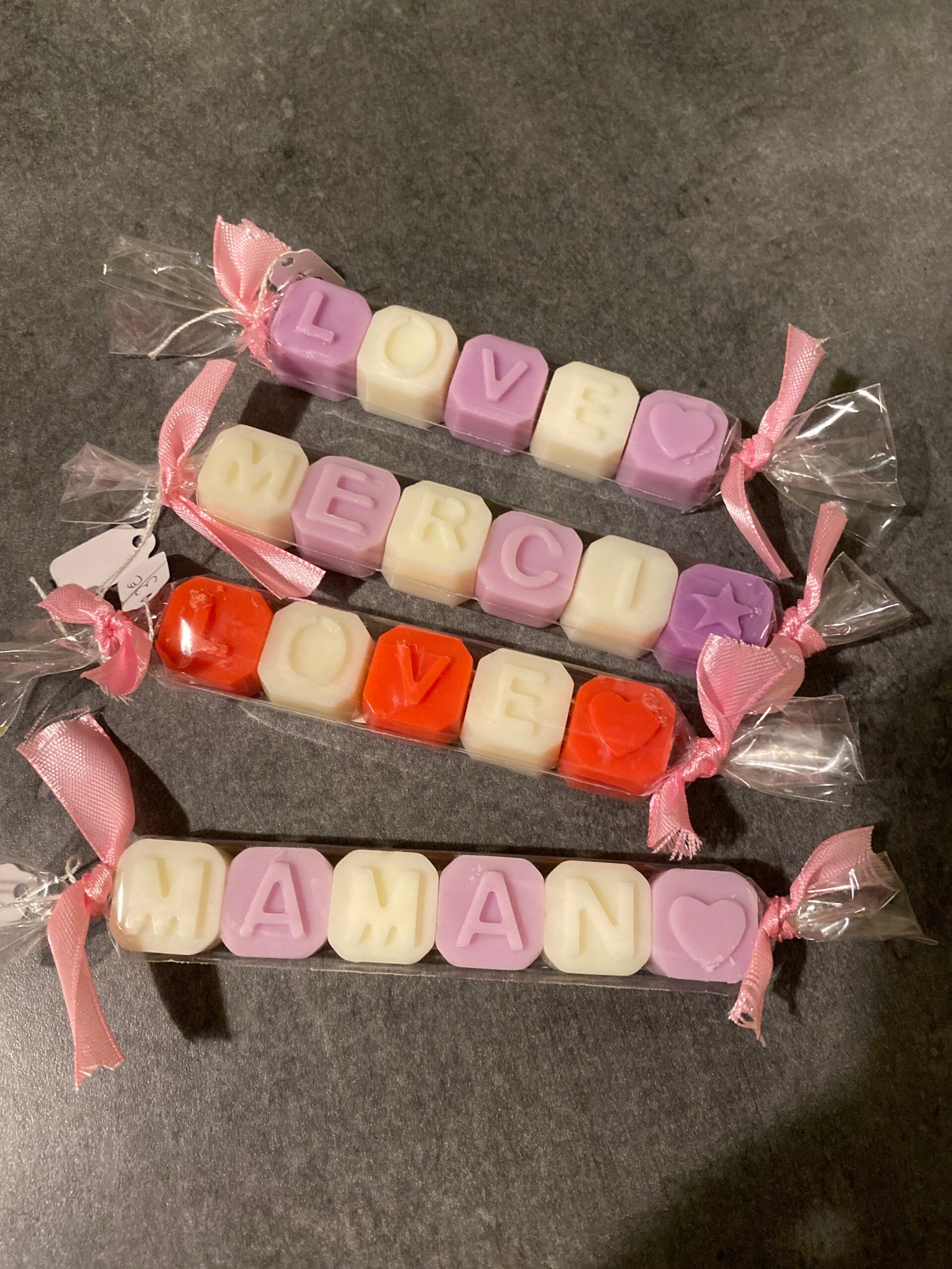 Alphabet fondants au choix