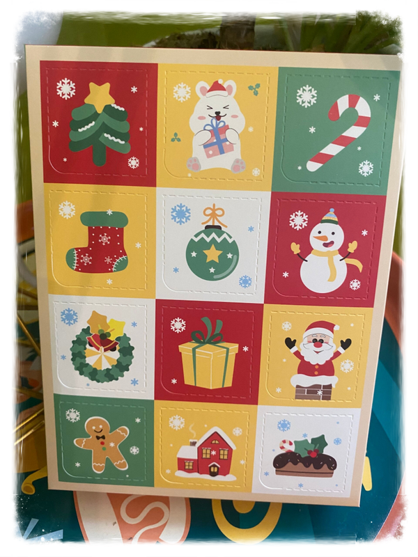 Calendriers l'avent 12 cases