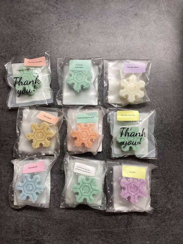 Fondants étoile de neige 12g