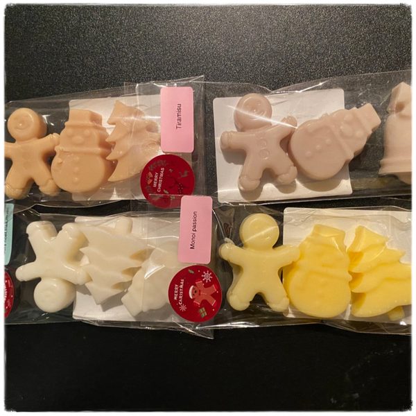 Lot 3 fondants noel 8g