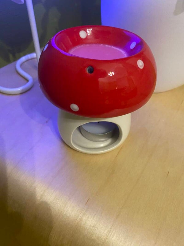 Brûleur champignon rouge