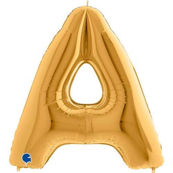 Ballonletter Goud 102cm