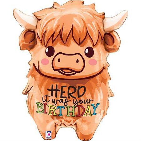 Highland Cow Birthday