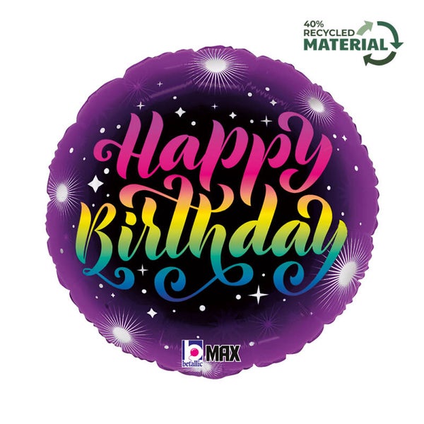 Ballon Happy birthday Vibes