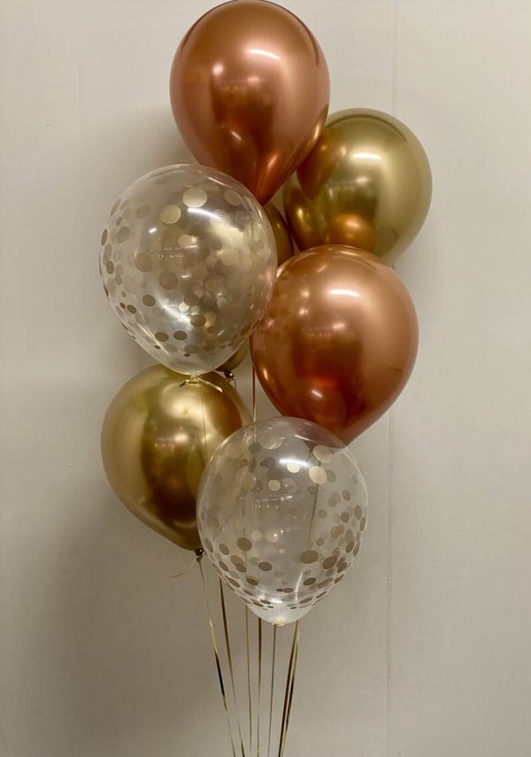 Ballon bouquet Godan Goud of Zilver