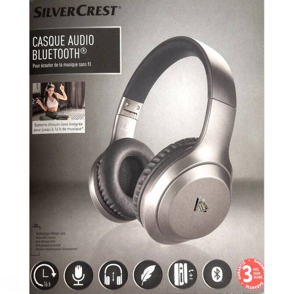 Casque Audio Bluetooth SilverCrest