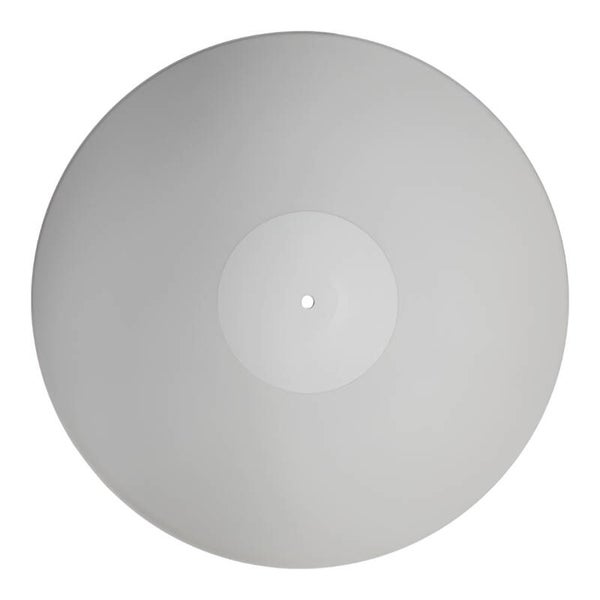 Disque vinyle vierge blanc 30 cm sans sillons
