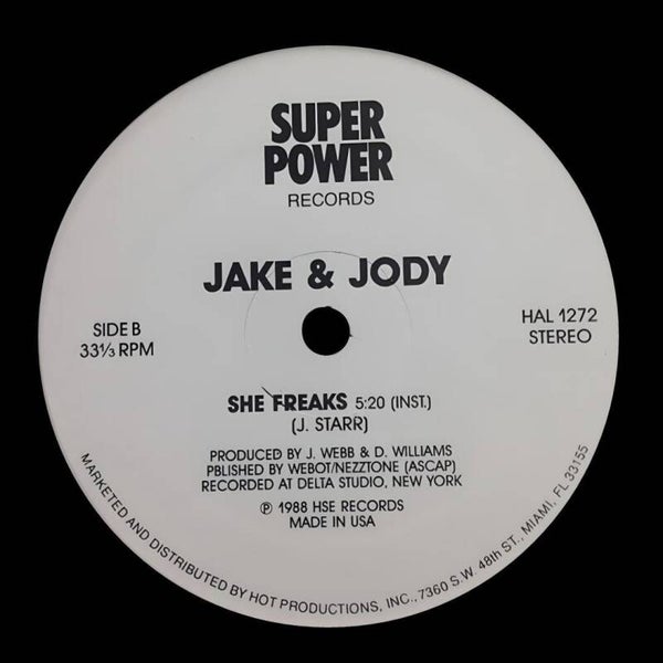 Jake & Jody - She Freaks 1988