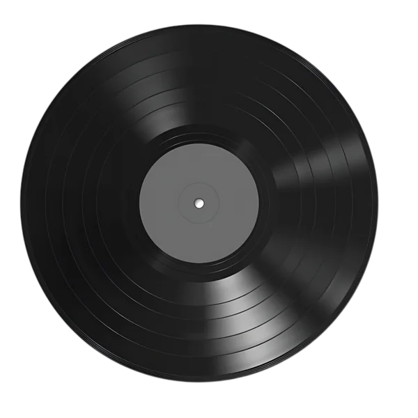 Disque vinyle vierge noir 30 cm avec sillons