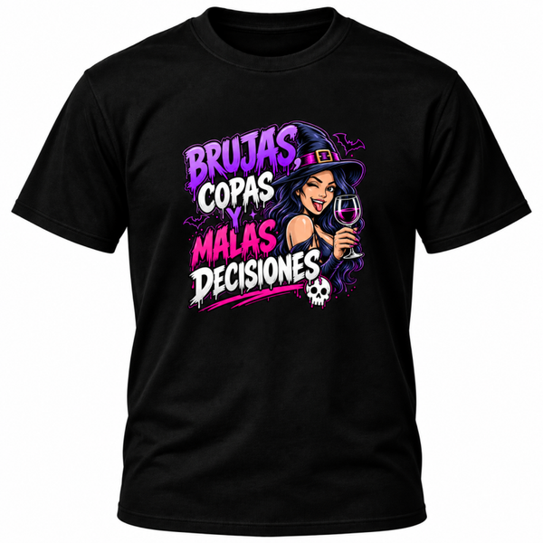 Brujas, Copas y Malas Decisiones” – Halloween, Humor y Actitud