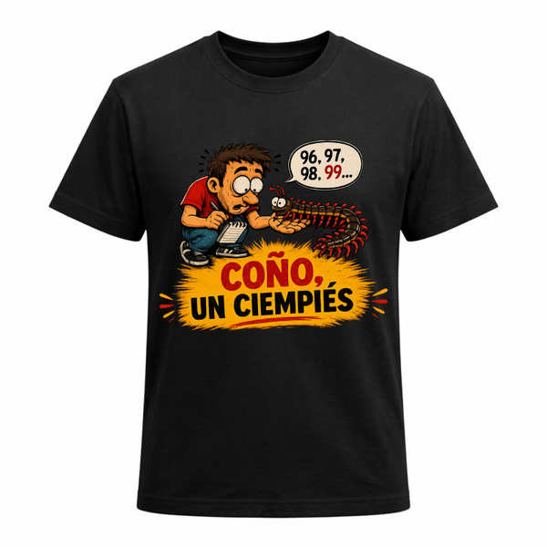 COÑO, UN CIEMPIÉS