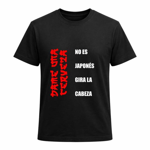 NO ES JAPONÉS… GÍRA LA CABEZA