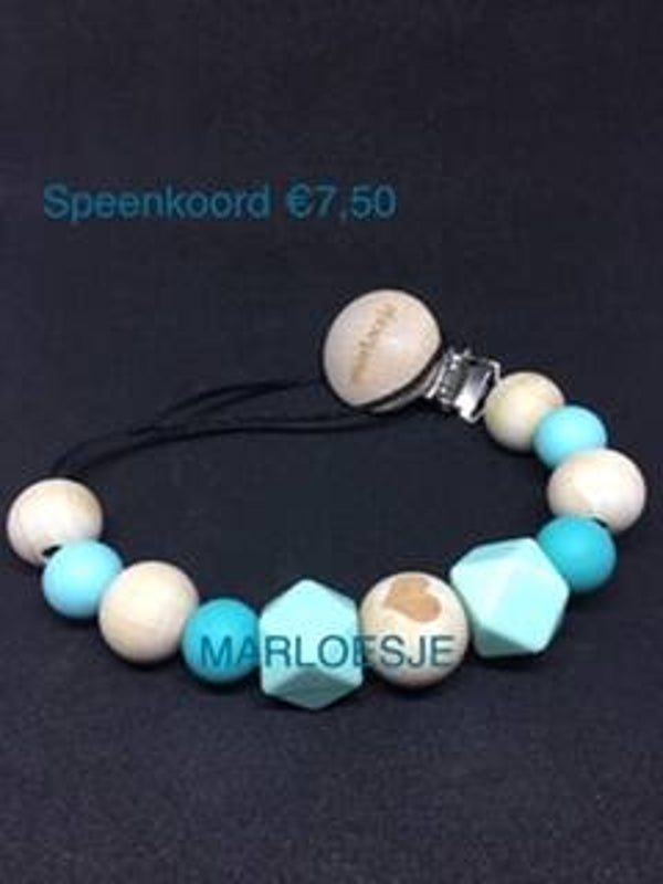 Speenkoord lichtgroen