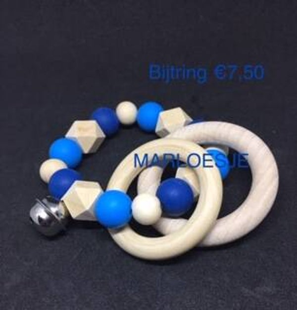 Bijtring Blauw