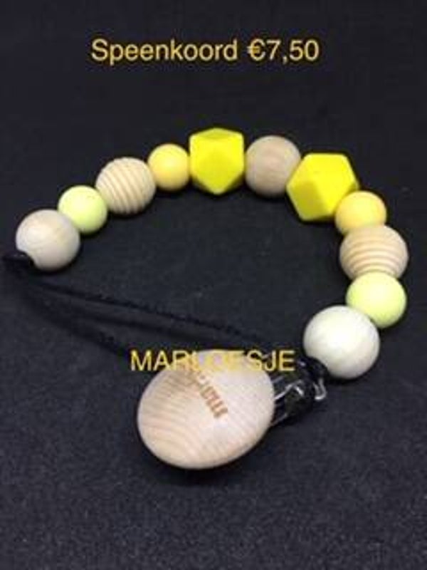 Speenkoord Geel