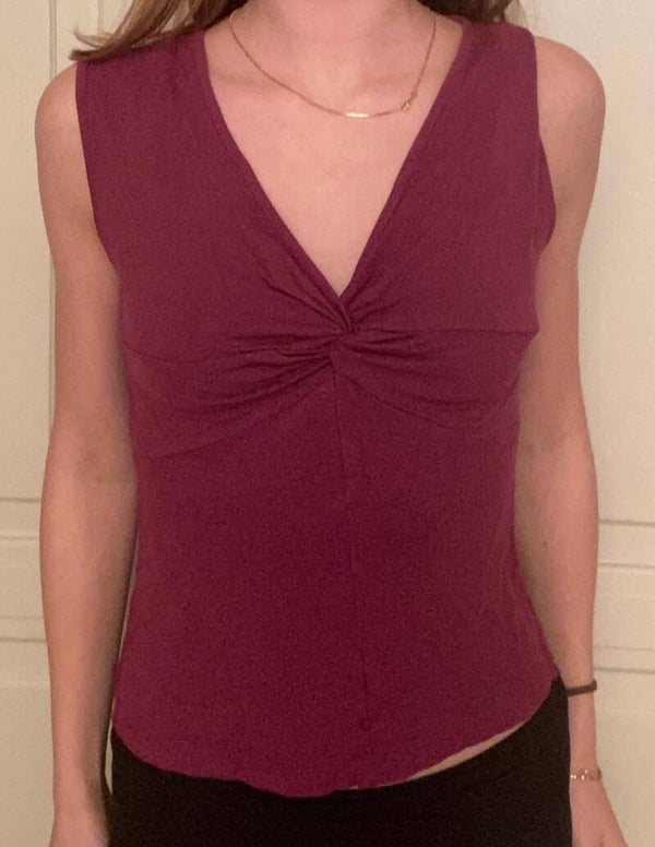 Burgundy Top