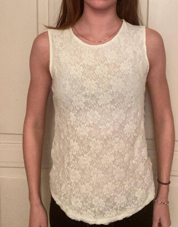 White Lace Top