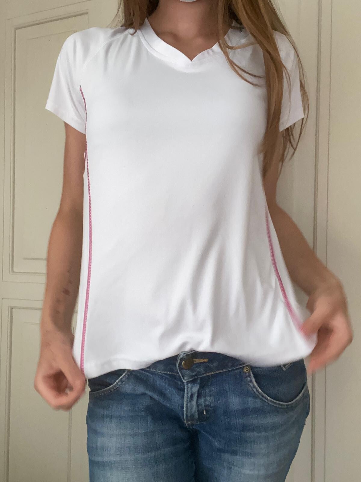 White Sport Top