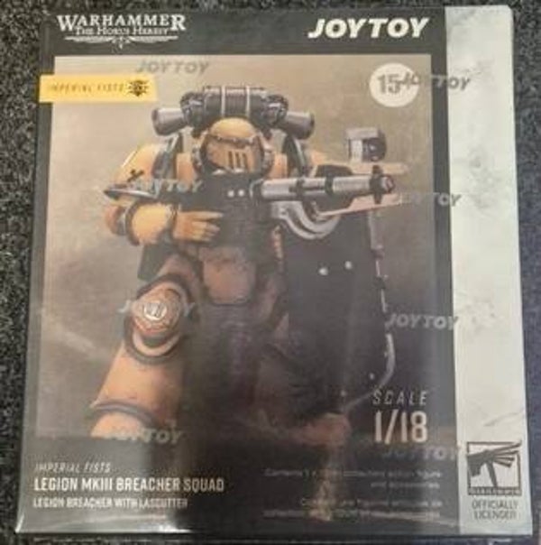 Imperial Fist Legion MKIII Breacher Squad (Legion Breacher With Lascutter)