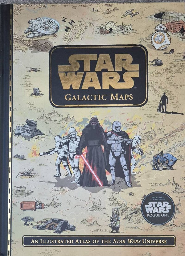 Star Wars Galactic Maps - An Illustrated Atlas Of The Star Wars Universe