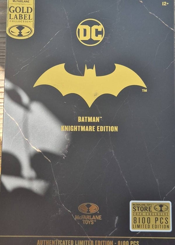 DC MULTIVERSE - BATMAN HELLBAT (KNIGHTMARE EDITION) (Gold Label) (Pre-Loved)