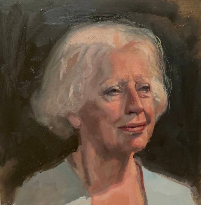 Bernadette door Chrétien Goos