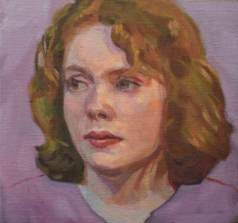 Portret van Claar van Leent