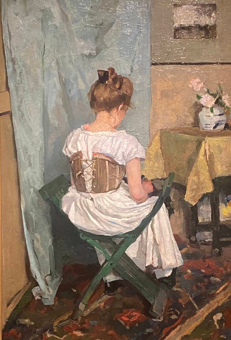 Portretschilder Claar van Leent schrijft een artikel over de Nederlandse impressioniste Coba Ritsema uit Haarlem 