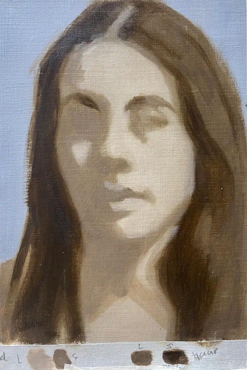 Intensieve cursus portretschilderen naar live model – kleine groep (max 4 personen)